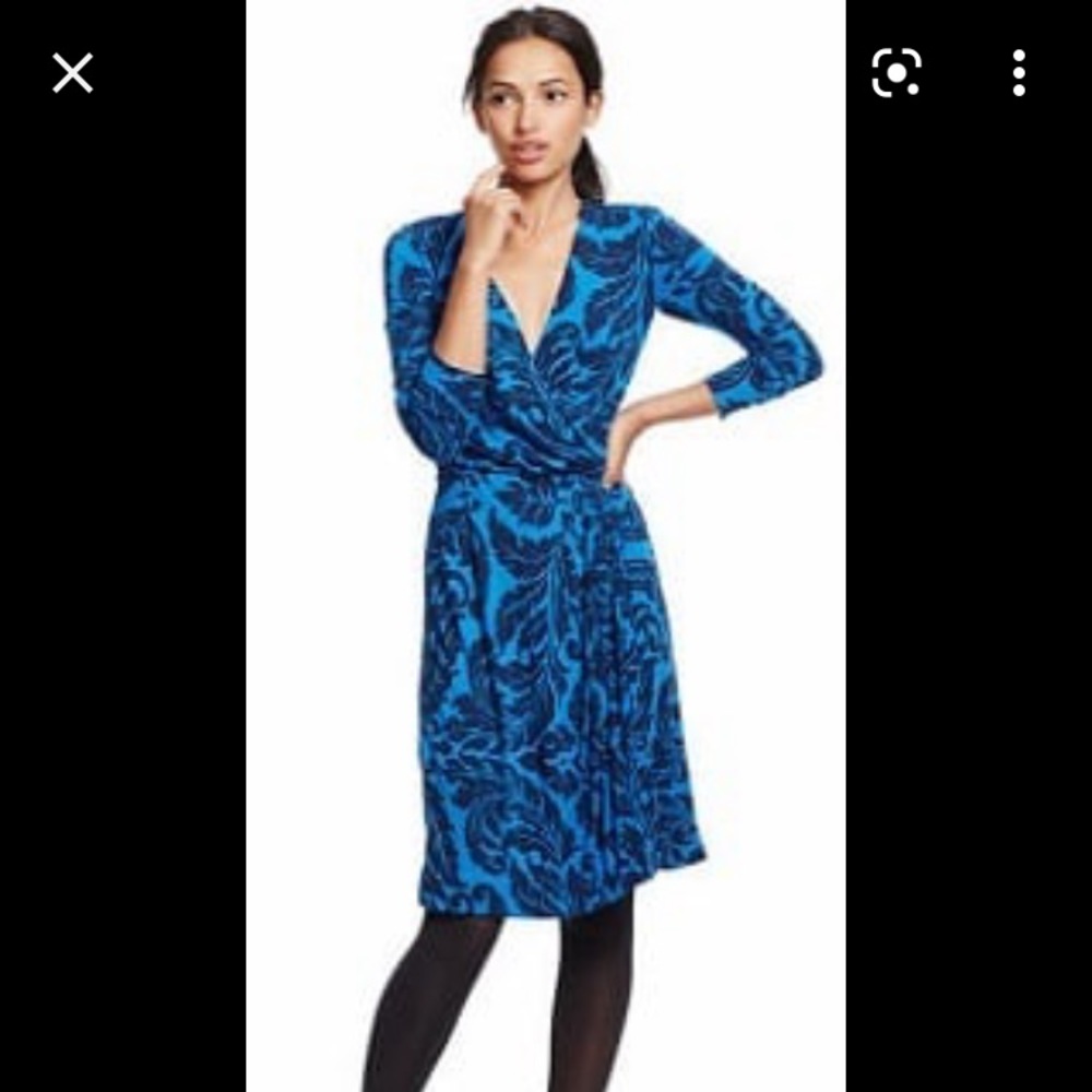 Boden Henrietta faux wrap dress